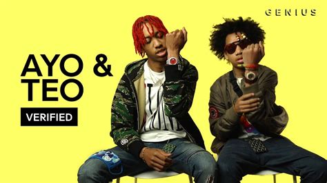 ayo & teo rolex lyrics|ayo from and teo.